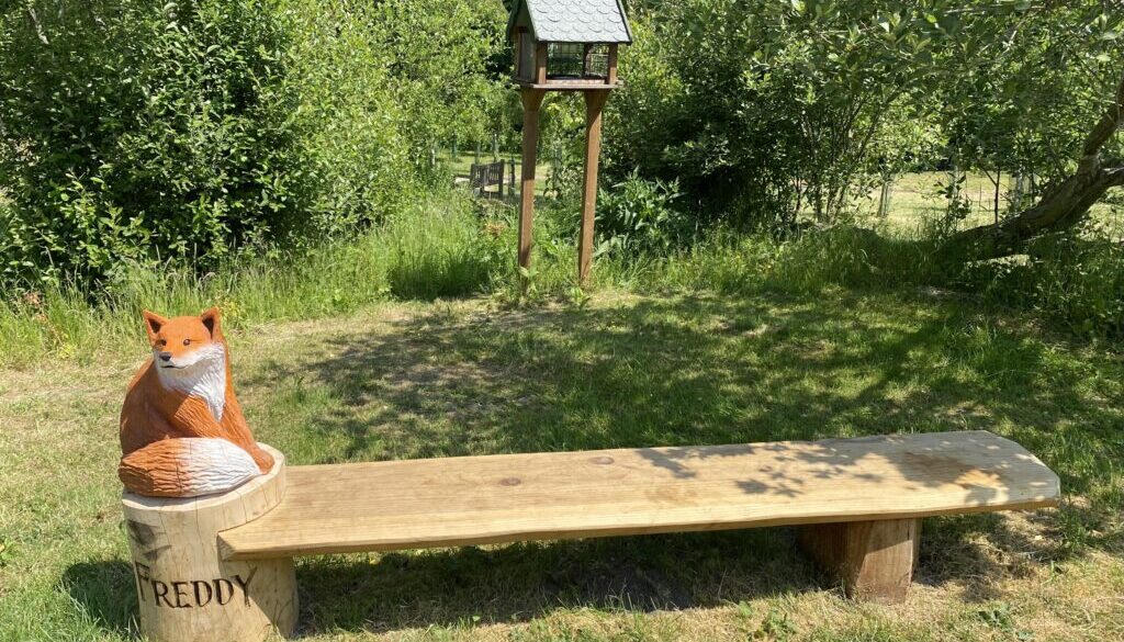 Freddy the Fox Bench